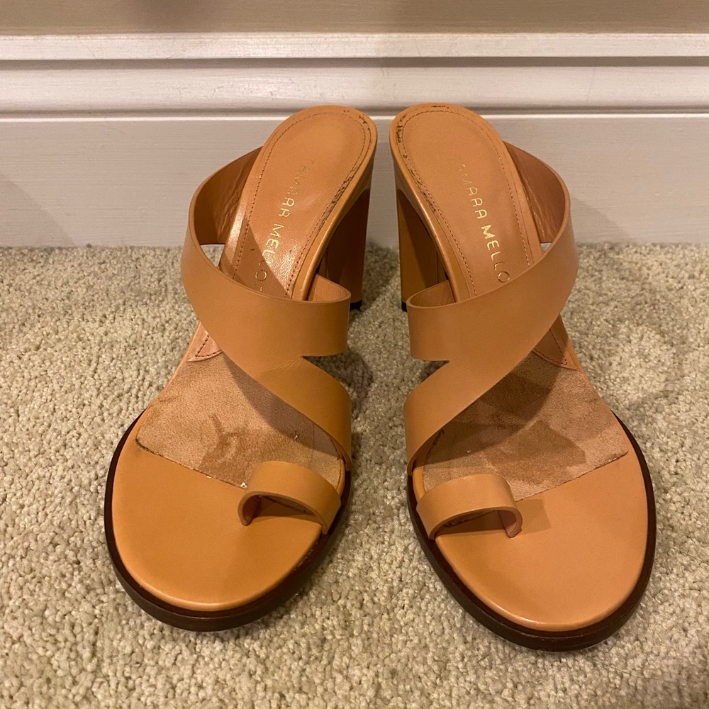 Tamara Mellon Toe Ring Sandal